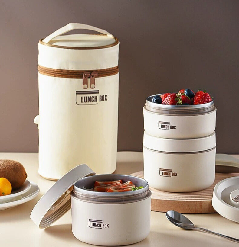 Portable Stainless Steel Lunch Box