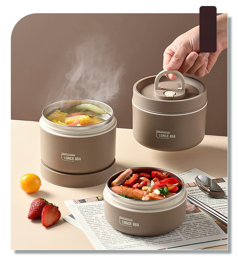 Portable Stainless Steel Lunch Box