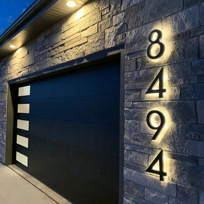 LED House Number Sign
