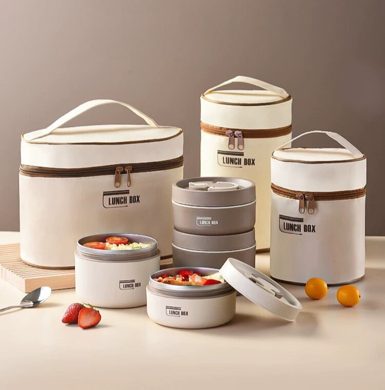 Portable Stainless Steel Lunch Box