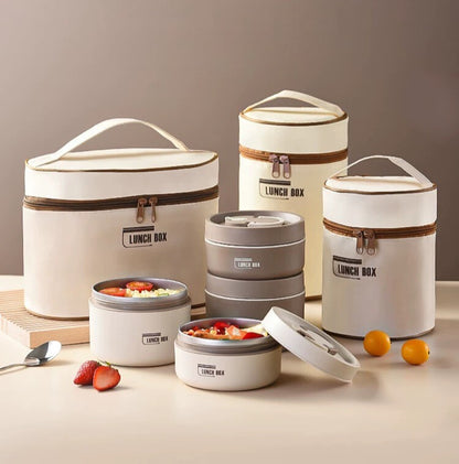 Portable Stainless Steel Lunch Box