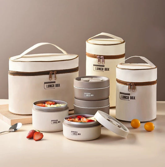 Portable Stainless Steel Lunch Box