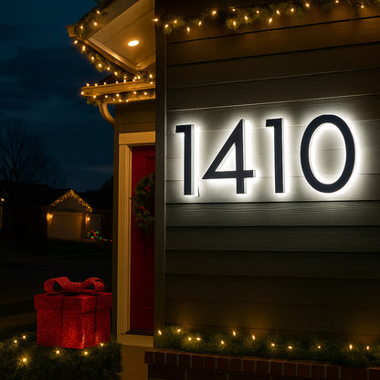LED House Number Sign