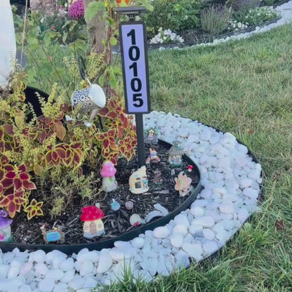 Solar LED House Number Light